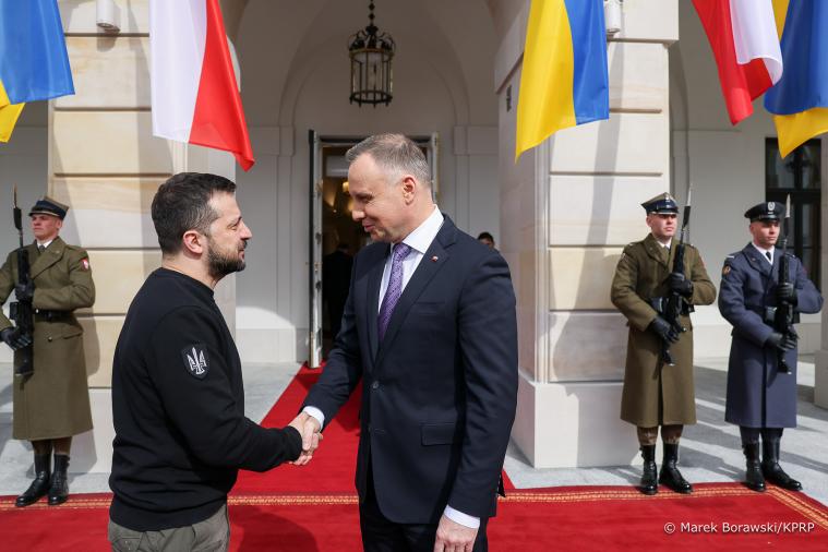 Дуда відповів на ідею Зеленського зустрітися разом з урядами на кордоні України і Польщі
