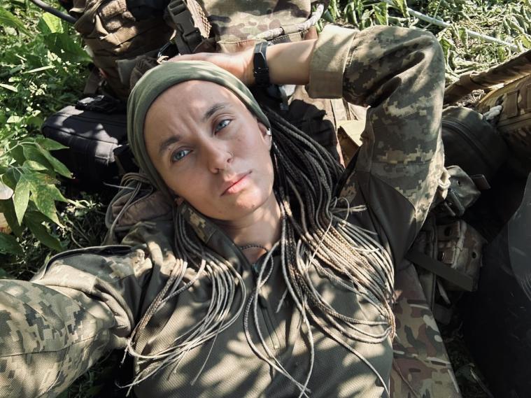 Військова Ярина Чорногуз написала вірш про Сіверський Донець: "Ти став Стіксом, на воді твоїй пливуть качі"