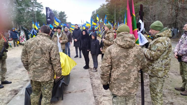 У Києві перепоховали прикордонника з Луганщини, який загинув під Старобільськом 