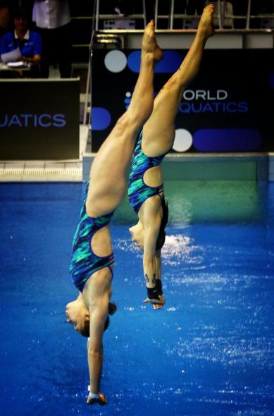 Луганчанка стала бронзовою призеркою Кубка світу у синхронних стрибках з вишки