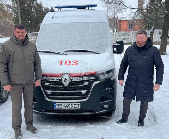 Луганський обласний онкодиспансер отримав автомобіль «швидкої»