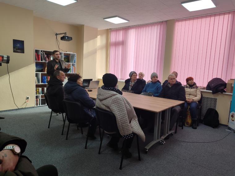 Луганським ВПО у Києві провели лекцію про цінність Біблії