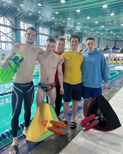 Сєвєродонецькі спортсмени завоювали три медалі на Кубку України з підводного спорту 