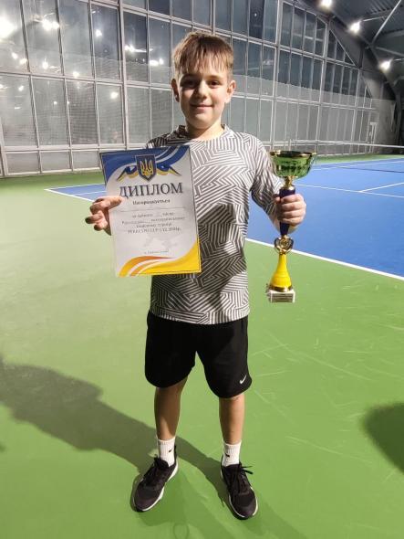 Сєвєродончанин виборов ІІ місце на всеукраїнському турнірі з тенісу