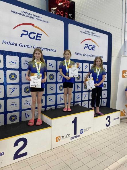 Луганчанка виграла третє "золото"  чемпіонату Польщі зі стрибків у воду