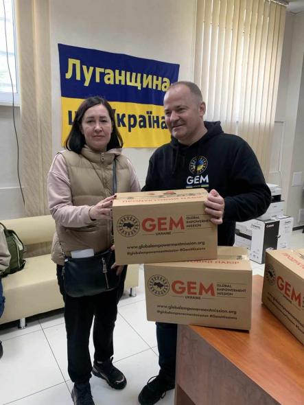 Благодійники надали допомогу луганським ВПО у Києві
