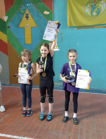 Сєвєродонецькі скелелази завоювали три медалі на змаганнях на Дніпропетровщині