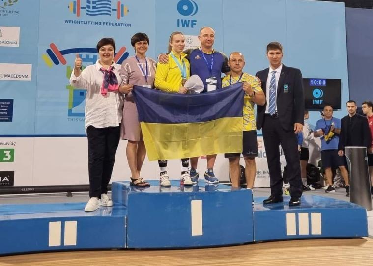 Луганська спортсменка перемогла на європейських змаганнях з важкої атлетики
