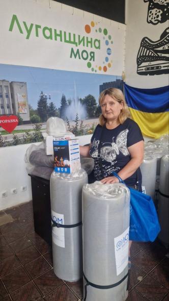 У Харкові почалася видача гуманітарної допомоги луганським ВПО