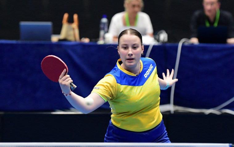 Сєвєродончанка здобула три медалі на чемпіонаті Європи з настільного тенісу 