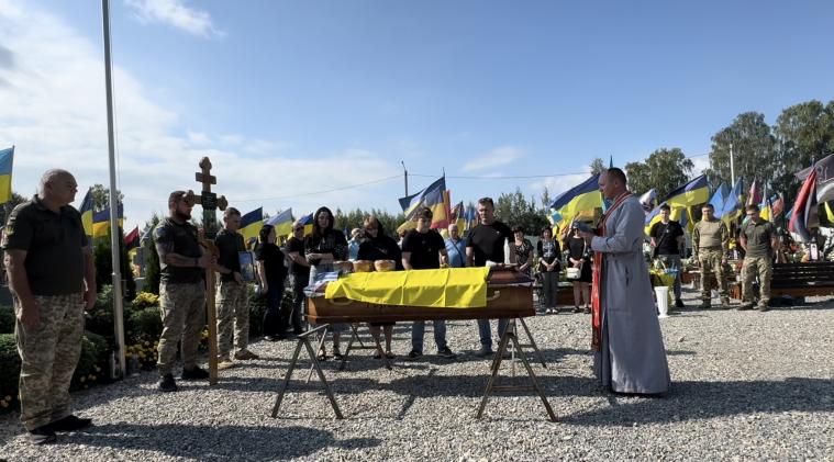 В Івано-Франківську перепоховали загиблого луганського прикордонника