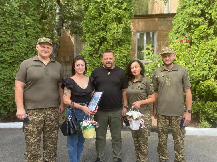 Чотирьом військовим вручили медалі «Захисник Рубіжного»