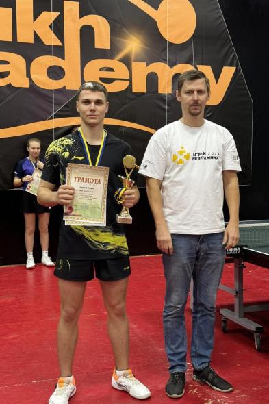 Сіверськодончанин став чемпіоном України з тенісу настільного