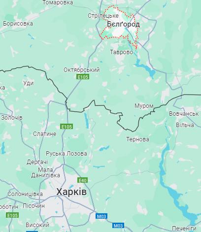 Тільки за 3 останні тижні: 21 авіабомбу скинули літаки рф на Білгородську область 