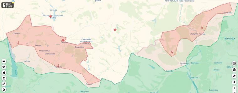  У DeepState заявили про окупацію трьох населених пунктів