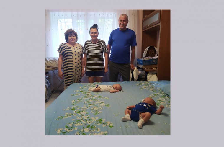Сім'ї з Сєвєродонецької громади, в якій народилась двійня, надали 10 тисяч гривень допомоги
