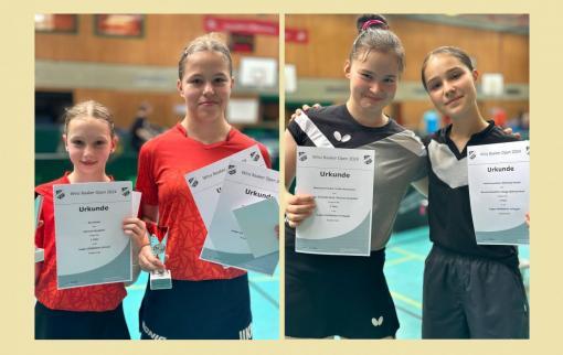 Сєвєродончанки вибороли нагороди на турнірі з настільного тенісу  у Німеччині