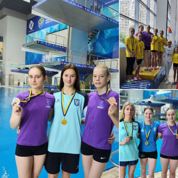 У луганчанок - ще чотири нагороди на чемпіонаті України зі стрибків у воду