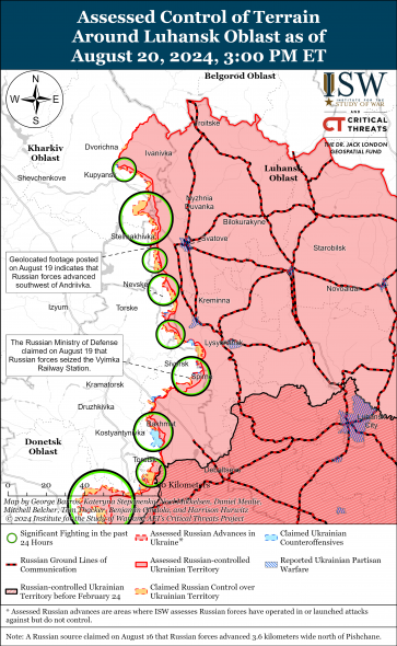 Окупанти просунулися на Луганщині, – ISW