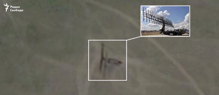 Удар по Луганську: у травні на місці влучання супутник помітив комплекс «Небо-М» (ВІДЕО)