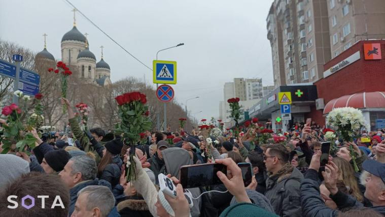 У Москві поховали російського опозиціонера Олексія Навального (ФОТО)