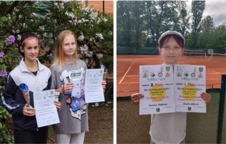 Сєвєродонецькі тенісистки - бронзові призерки чемпіонату округу Дрезден