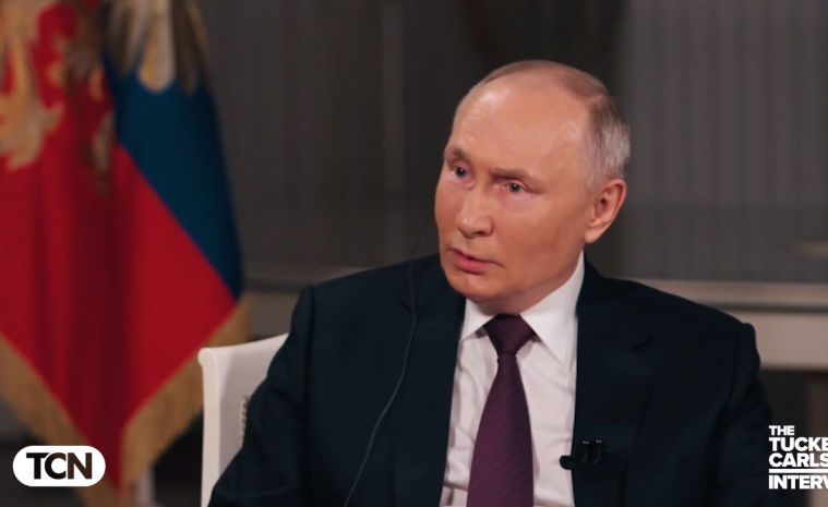 Інтерв'ю путіна Такеру Карлсону: російський диктатор заговорив про переговори з Україною