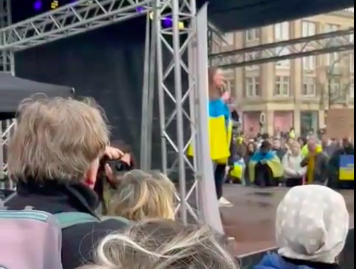 “Сватове – це Україна”: у Нідерландах провели акцію на підтримку українців (ВІДЕО)