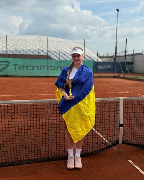 Сіверськодончанка стала другою на «Tennis Europe ZLTC Brno Cup»