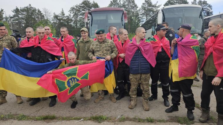 З російського полону повернулися двоє луганських прикордонників