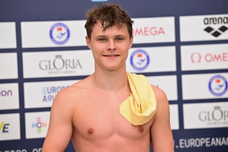 Олексій Середа виграв золото Чемпіонату Європи зі стрибків у воду з вишки