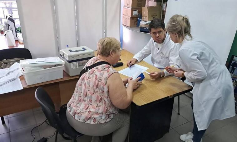 Мобільна бригада сіверськодонецьких лікарів здійснила чотири виїзди до пацієнтів на Дніпропетровщині