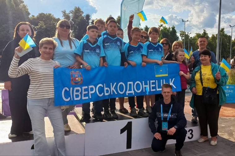 Сіверськодончани представляють Луганщину на змаганнях «Пліч-о-пліч всеукраїнські шкільні ліги»