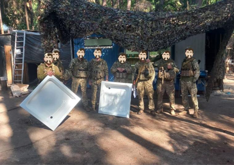 Старобільська РДА домогла облаштувати польову лазню для 47  бригади