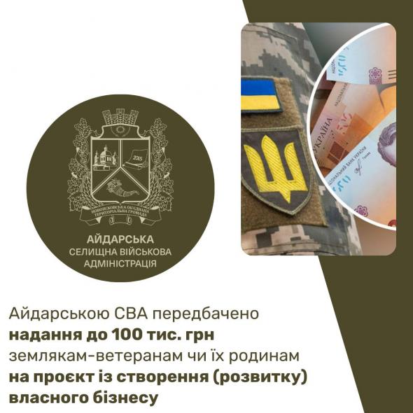 Ще одна громада Луганщини спрямувала 300 тис. грн на працевлаштування ВПО