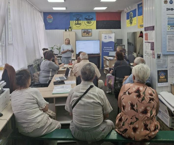 Луганські ВПО можуть отримати допомогу у поданні заяв Міжнародного Реєстру збитків