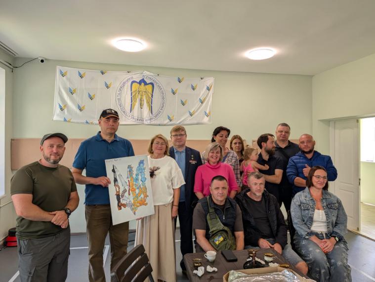 Переселенець з Луганщини заснував на Київщині центр реабілітації ветеранів (ФОТО)