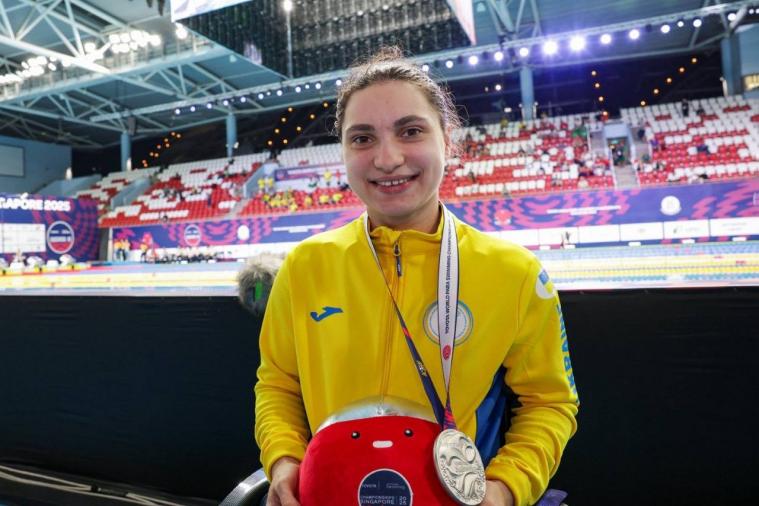 Луганська спортсменка здобула другу медаль на чемпіонаті світу з параплавання