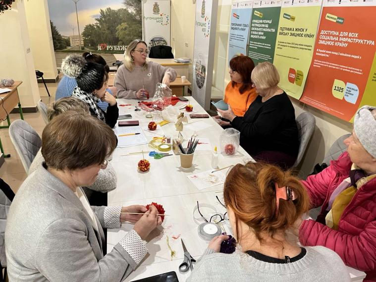 Як арттерапія перезавантажила жінок ВПО Як арттерапія перезавантажила жінок ВПО