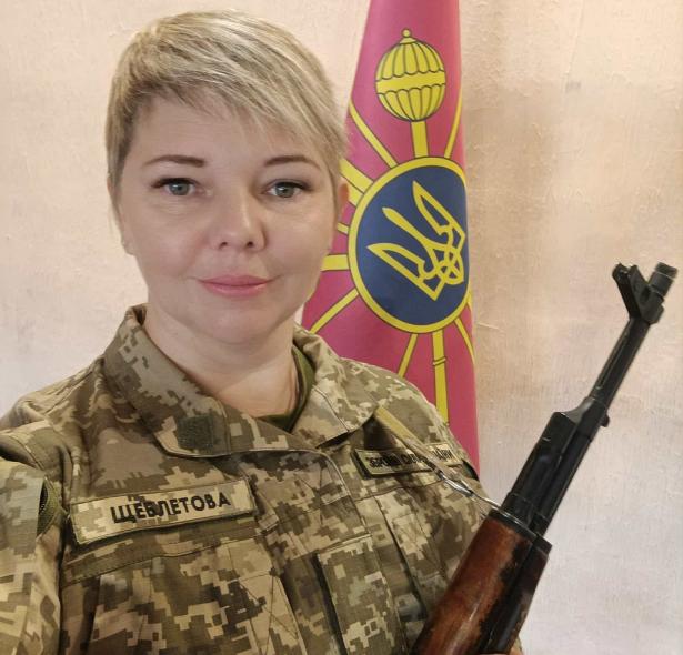 Ганна Щеблєтова про  службу: «Я просто хотіла бути корисною!»