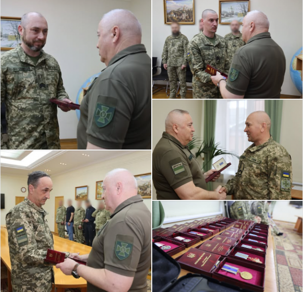 Чотирьох прикордонників «Помсти» відзначили медаллю «Захиснику Вітчизни»