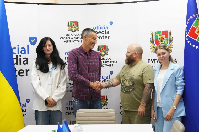 ЛОВА домовляється з ЮНІСЕФ про створення безпечних просторів для луганських дітей