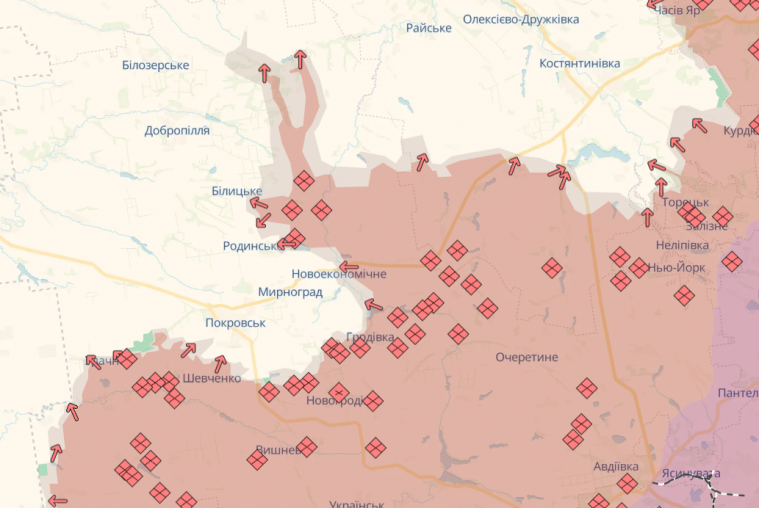 У Пентагоні попередили, що ЗСУ можуть потрапити в оточення у Покровську, - WP