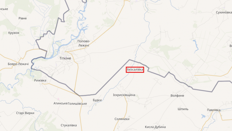 Офіційно: сили оборони звільнили Безсалівку на Сумщині Офіційно: сили оборони звільнили Безсалівку на Сумщині