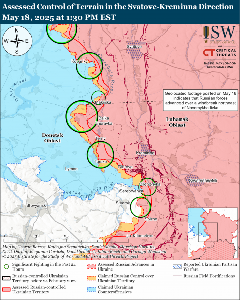 Окупанти просунулися на Луганщині, – ISW