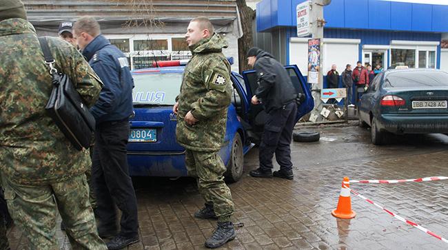 В Северодонецке совершено вооруженное нападение на полицейских 