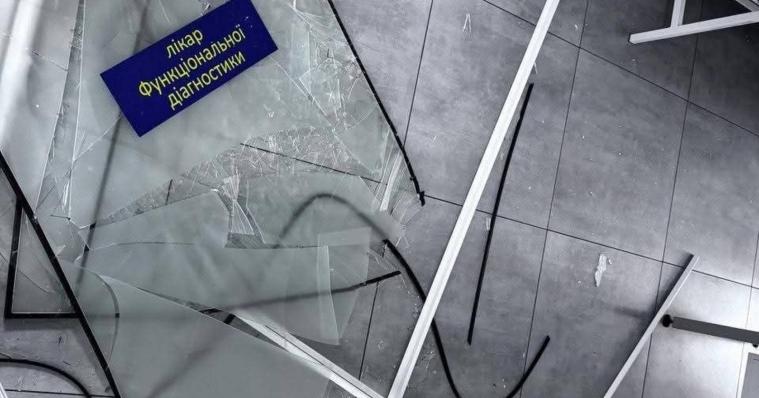 Чотири луганські медзаклади постраждали від російської атаки на Дніпро