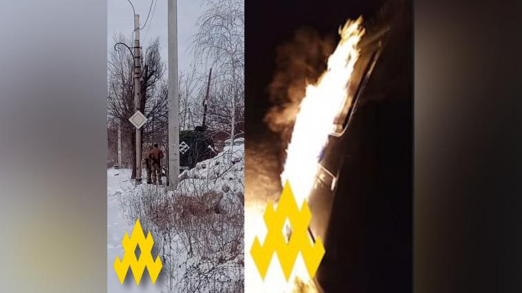 Військовослужбовець рф спалив авто свого підрозділу у Сіверськодонецьку: чергова диверсія «АТЕШ»