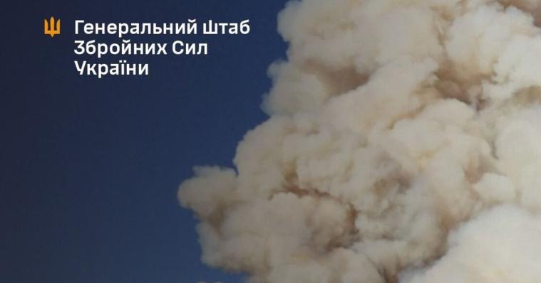 У Генштабі повідомили про ураження складів окупантів на ТОТ Луганщини У Генштабі повідомили про ураження складів окупантів на ТОТ Луганщини