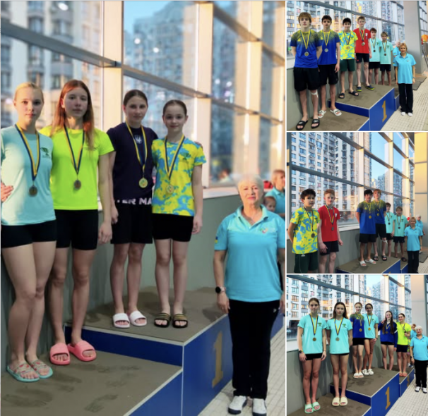 Стрибуни у воду з Луганщини вибороли п’ять медалей на Кубку України